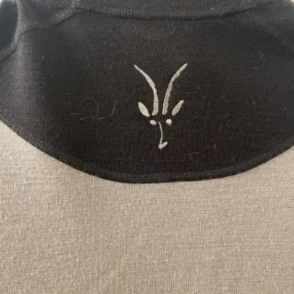 Ibex Quarter Zip 100% Wool Long Sleeve Sweater Mens Size Medium Casual Outdoor - Picture 2 of 5